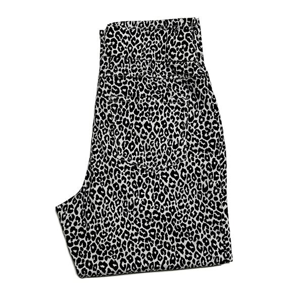 NWOT Jessica London Black/White Leopard Print Jeans/Pant Size 16W Petite - Picture 2 of 3